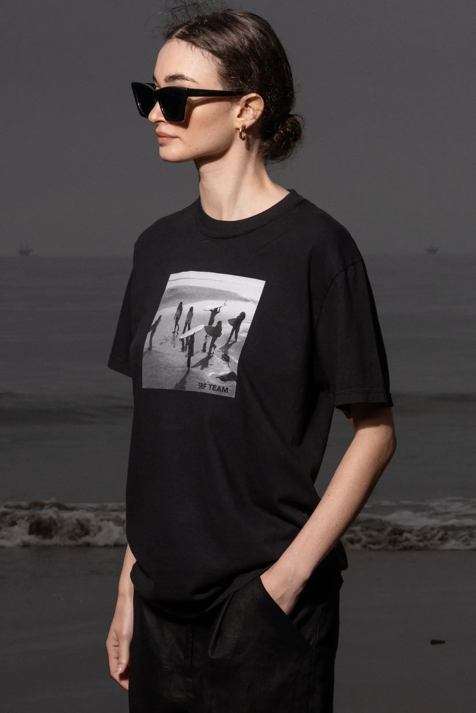 SRF Team Graphic Tee - Black - Image 3