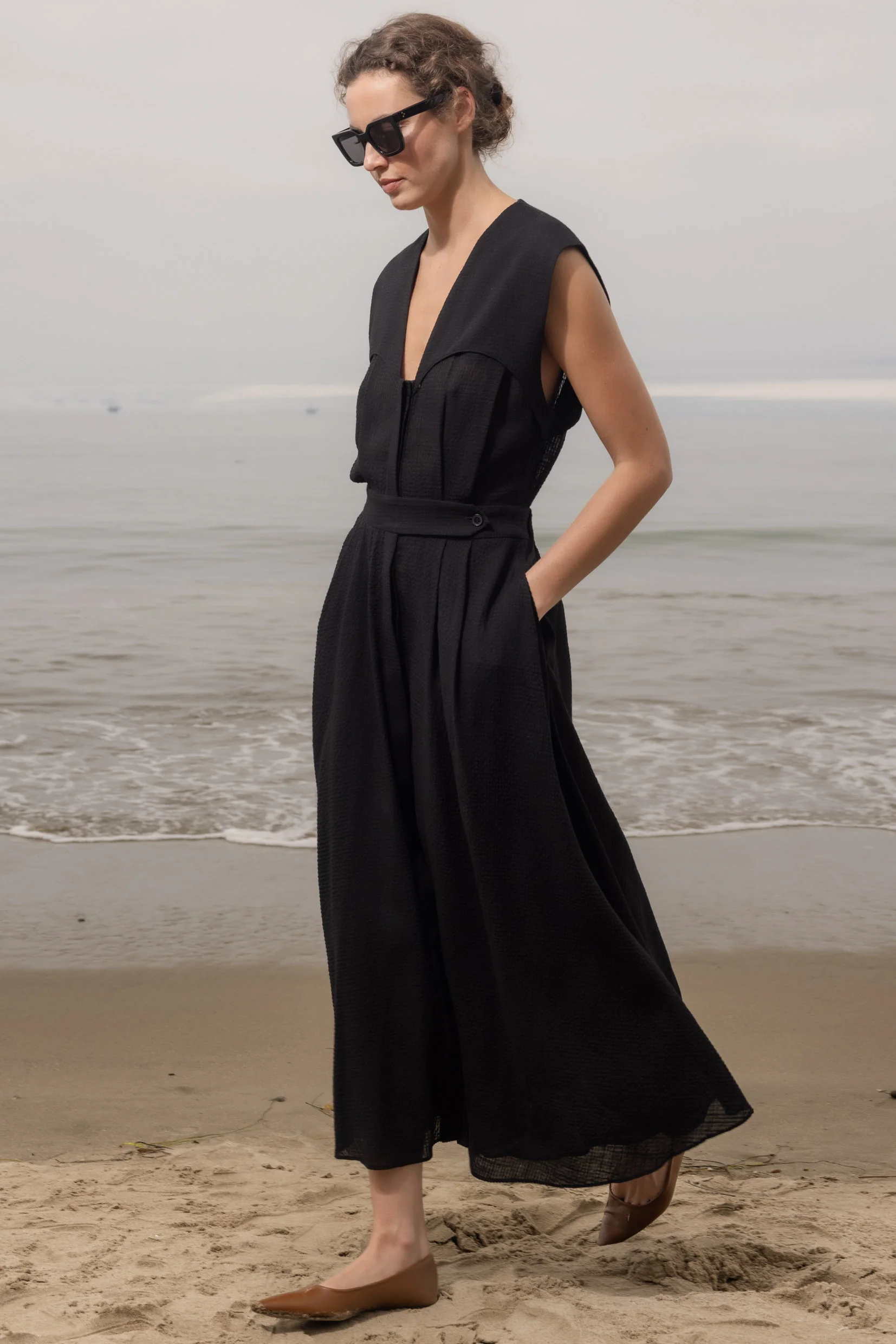 Tasya Dress - Jacquard Gingham - Image 5