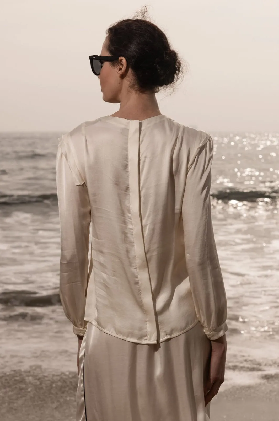 Toile Top - Ivory - Image 3