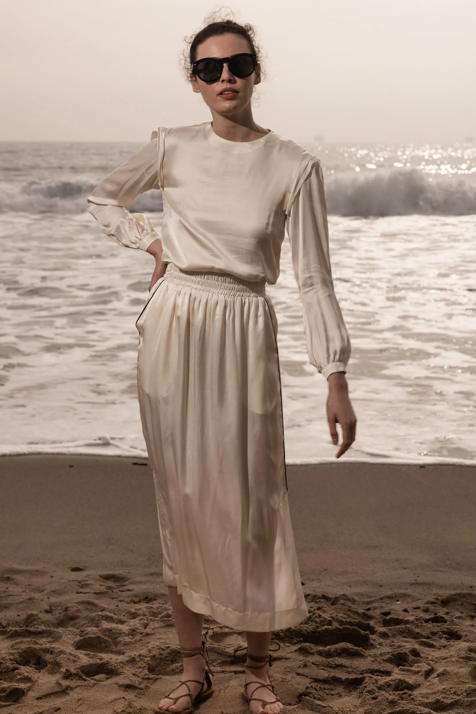 Toile Top - Ivory - Image 7
