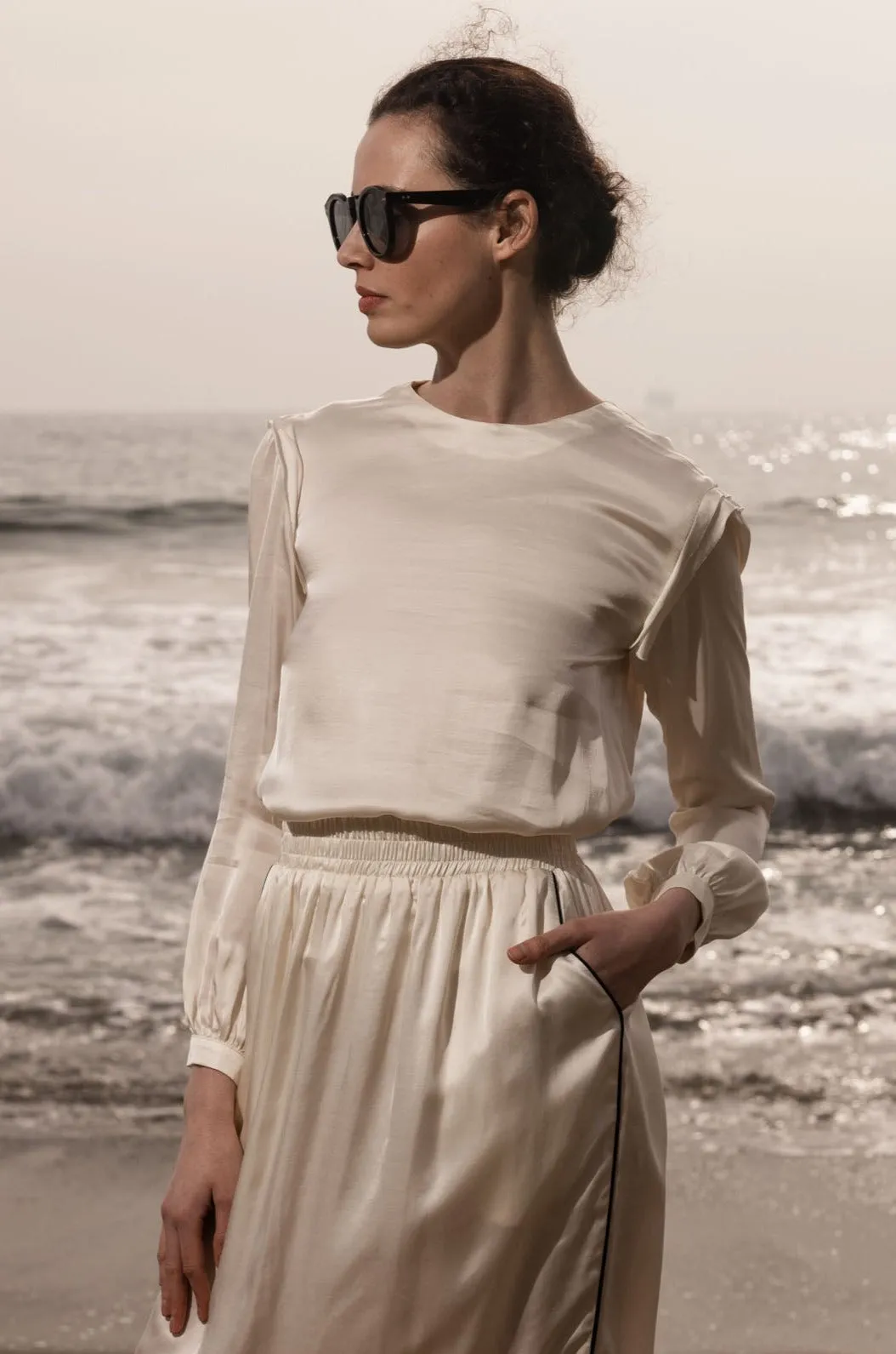 Toile Top - Ivory - Image 8