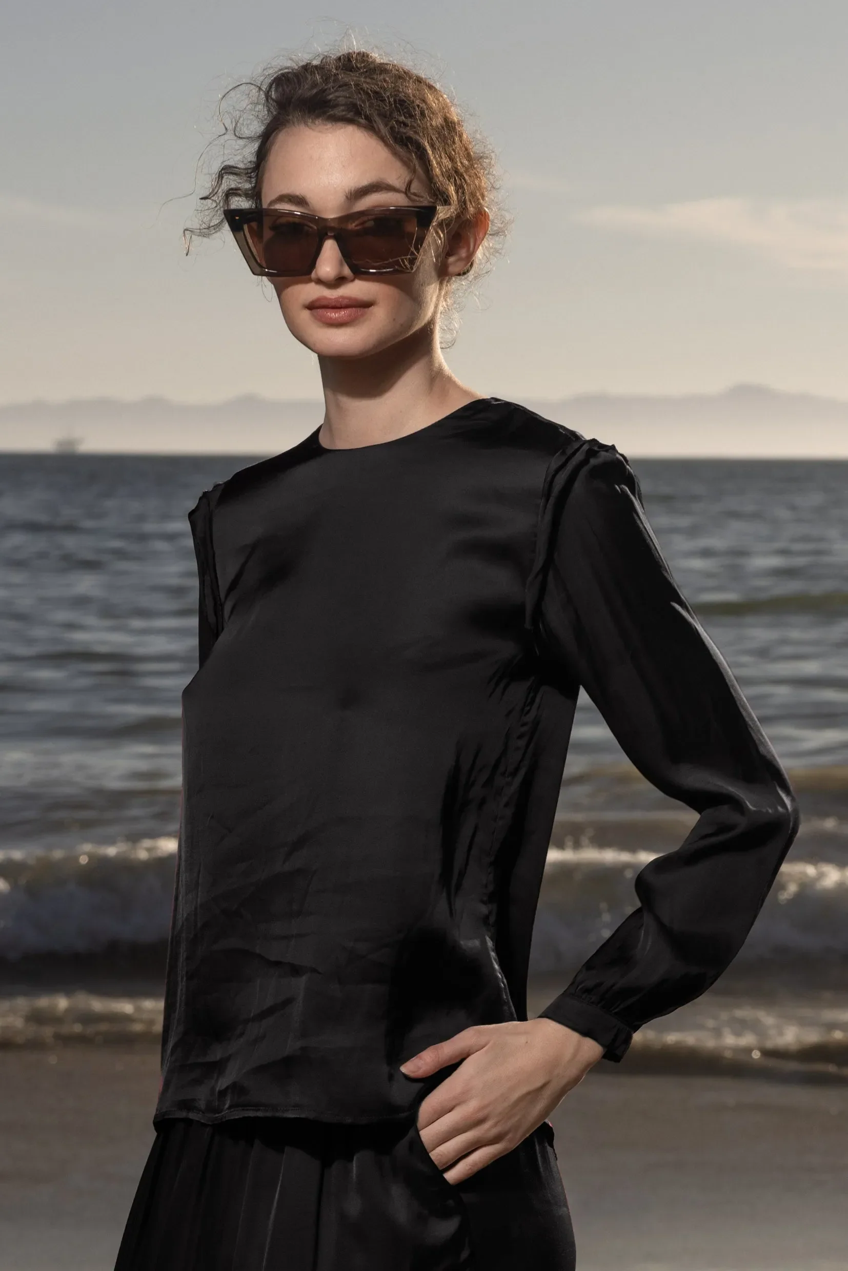 Toile Top - Noir - Image 5