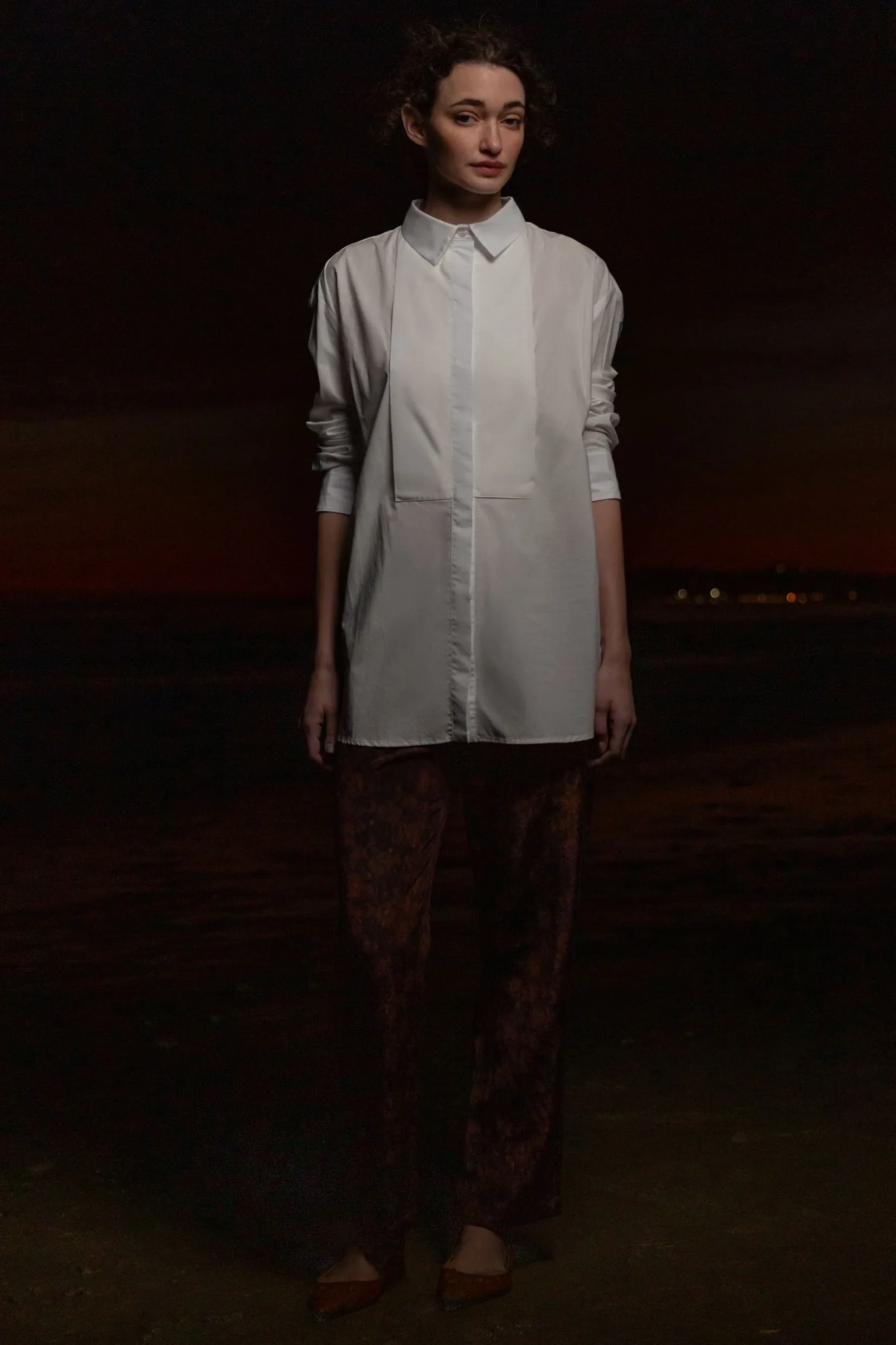 Tux Top - White Shirting - Image 7